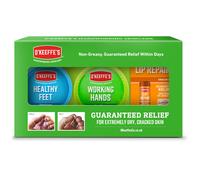 O?Keeffe?s Skincare Gift Pack - Working Hands 96g, Healthy Feet 91g and Lip Repair 4.2g