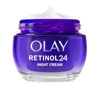 O.l.a.y Retinol 24 Mini Night Cream Face Moisturiser - Anti-Aging Skincare with Antioxidant Vitamin E, Overnight Face Cream that Smooths, Renews, and Hydrates, 15ml