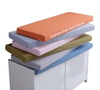 O·Lankeji Custom Bench Cushions Bay Window Seat Cushion Non-Slip Washable 50D High-Resilience Thickened Bench Pads for Indoor Furniture Cushions (Thickness :3 cm)
