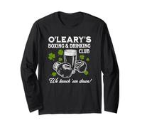 O’Leary’s Boxing & Drinking Club Design - Funny Irish Long Sleeve T-Shirt