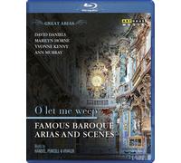O LET ME WEEP: FAMOUS BAROQUE ARIAS AND SCENES NEW REGION 0 BLU-RAY