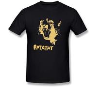 O-LIKE Men's Ratatat Band Logo T Shirt Shirt M Black