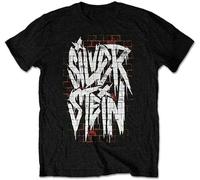 O-LIKE Silverstein T-Shirt Graphic Top Printed Shirt Short Sleeve Mens Shirt M Black