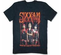 O-LIKE Sixx A.M. Damned Wake Up 2016 Tour T Shirt M Black