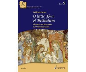 O little Town of Bethlehem Vol. 5 Choir book mixed choir (SABar) (easy - interme