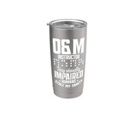 O&M Appreciation Sanity Orientation & Mobility Instructor Stainless Steel Insulated Tumbler