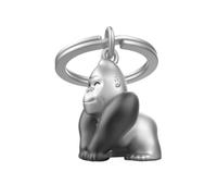 O meta[l]morphose METALMORPHOSE - Gorilla Keyring - MTM133-01< Black, Silver, One Size, Black, Silver, One Size, One size