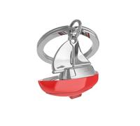 O meta[l]morphose METALMORPHOSE MTM052 Red Boat Keyring 32 Contemporary, Red, 32, Contemporary