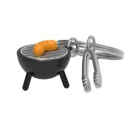 O meta[l]morphose Metalmorphose MTM142-01 Barbecue Keyring, Black, One Size