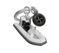 O meta[l]morphose METALMORPHOSE - Semi-Rigid Boat Keyring - Original Gift for Men and Women, Multicolored, One Size