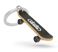 O meta[l]morphose METALMORPHOSE - Skateboard Keyring - Miniature Skateboard - Skateboard Keyring - Passion Sport - Gift for Men and Women, grey, One Size