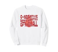 O- Most Wanted of Them All Best Blood Donor Type Sweatshirt