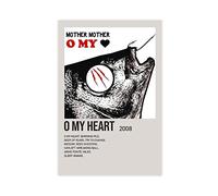 O My Heart by Mother Mother Singer Music Cover Poster 1 Canvas Poster Bedroom Decor Sports Landscape Office Room Decor Gift Unframe:16x24inch(40x60cm)
