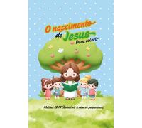 O nascimento de Jesus: Para colorir