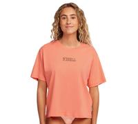 O´neill Boxy Back Print Short Sleeve T-shirt Orange M Woman