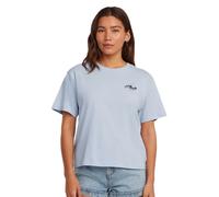 O´neill Boxy Back Print Short Sleeve T-shirt Blue M Woman