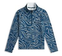 O'Neill - Girl's FWC'Cruz Printed Halfzip Fleece - Fleece jumper size 152, blue