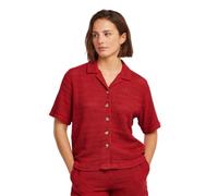 O´neill O´riginals Crochet Short Sleeve Shirt Red L Woman