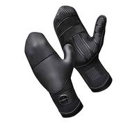 O';Neill Psycho Tech 7mm Neoprene Mittens - Black - Unisex - Anatomical Fit - Hydrobobe Technobutter 3