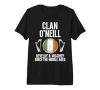 O’Neill Surname Irish Family Name Heraldic Celtic Clan Premium T-Shirt