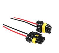 O-NEX 2X 9005 9006 Pigtail Wiring Harness Plug Female Adapter Socket Connector for HID LED Headlight Fog Light Retrofit