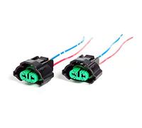 O-NEX 2X H11 H8 OEM Pigtail Wiring Harness Plug Female Adapter Socket Connector for HID LED Headlight Fog Light Retrofit