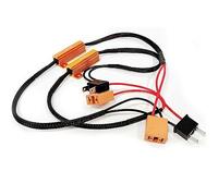 O-NEX LED Resistor Kit H7 HID Relay Harness Adapter Anti Flicker Error Decoder Warning Canceller…