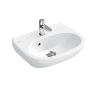O.Novo Wash basin 45x35 cm, middle-hand hole, White (53604501)