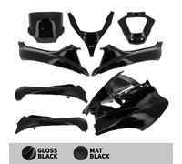 O PARTS Body Kit Gloss Black - Piaggio MP3 125/250/300 (11-14) 400 (08-11) 500 (11-13), black, size 10 mm