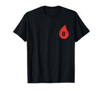 O+ Positive Blood Type Rhesus Factor Major Donor T-Shirt