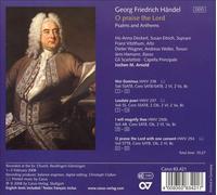 O PRAISE THE LORD: PSALMS AND ANTHEMS BY HANDEL NEW CD