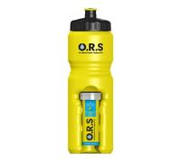 O.R.S Hydration O-Bottle with Lemon Tube of 12 Hydration Tablets, Innovative Leak-Proof Drinks Bottle with Lemon O.R.S Re-Hydration Tabs, Vegan Friendly, Lightweight, BPA Free with Sports Cap, Yellow