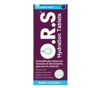 O.R.S Hydration Tablets Blackcurrant 12