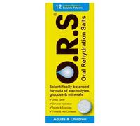 O.R.S. Lemon Flavour Soluble Tablets (12)