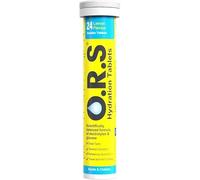 O.R.S Rehydration Salts Lemon Flavour Soluble Tablet - Tube of 24 Tablets by Ors - Electrolyte Drink Tablets for Hydration, Sports, Travel, and Hot Climates | SterlingSquare