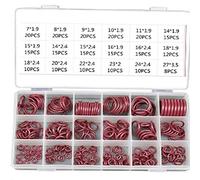 O Ring Assortment HNBR Rubber Red R134a R12 O Ring Seal Kit Automotive Air Conditioner A/C Air Conditioner System
