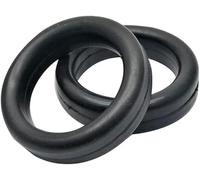 O-Ring Exhaust Mounting Hanger, KACEPAR Exhaust Pipe Insulation Mount, Rubber for Tail Pipe Exhaust System Black 2Pcs