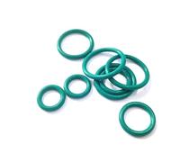 O Ring Flat Washer CS 3.0mm/3.1mmGreen Fluoro Rubber O- rings Viton Oil Seal Gasket Elastomer Circular Sealing Ring OD 8mm-385mm Gasket(OD 135mm (3pcs),3.1mm)