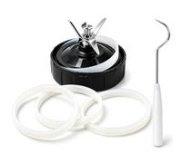 O-Ring Gaskets for Ninja Blender Replacement Seal,10cm Silicone Seal (18g) | 3Pcs food-grade silicone · Leak-proof replacement seal · Fits BL480 BL481 BL482 BL640 BL680 BL682 CT680 BN495 · Hook included