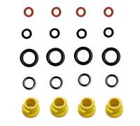 O-Ring Nozzle Set, 20 PCS Pressure Washer O-Ring Nozzle Set KAER5 2.640-729.0 Karcher Lance Hose Nozzle Spare for Karcher Pressure Washer K2 K3 K4 K5 K6 K7(BlackGold)