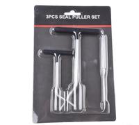 O-Ring Pick Set 3 Piece Steel Seal Puller for Oil Grease Gaskets - Automotive Mechanic Tool Kit Hook and Pick Set Car Repair