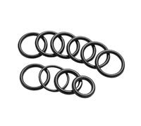 O Ring Seal Gasket 3.55mm ID 5-405mm Nitrile Butadiene Rubber Spacer Oil/Corrosion Resistance Washer Black Sealing Ring(ID 48.5mm-5pcs)