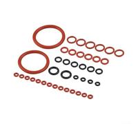 O-Ring Seal Kit 35-45mm Rubber for Coffee Machine(A) | Rubber silicone blend, prevents leaks, maintains pressure, fits coffee beer machines, includes brush