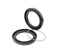 O Ring Seal Washer, Oil Seals, Gasket Rotating 2Pcs Nbr Double Lip for Rotation Shaft, TC/FB/TG4 Skeleton Rings, Id 8-19mm Resistant(16x28x7mm)