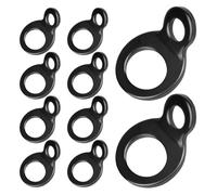 O Ring Tie Downs - Steel Tie Down Anchors Points, Rust Resistant O Rings | O Ring Design Tie-Down Hook Accessories, Tie-Down Anchors Hooks, 10X Tie Down Rings, Stainless Steel Car Tie Down Strap Rings