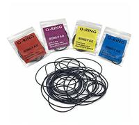 O-Ring Watch Gaskets Replacement Kit, Waterproof O Ring Rubber Seal Washers Set, Size 25-40mm