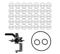 O Rings Assortment - Precise Repair Replacement - O Ring Kit - for Pool Filtration Residential Maintenance Water Circulation Valve Repair Shaft