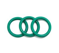 O-Rings Gasket, Fluorine Rubber O Ring 5mm Wire Diameter Multiple Sizes Green Pack Of 5(5mmx64mmx74mm)