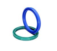 O Rings Sealing Gasket rubber ring， Seal washer 2Pcs UN/UHS/U/Y Type PU Oil Seal, Shaft Hole General Sealing Ring Gasket, 6mm Thick Polyurethane Hydraulic Cylinder Oil Sealing(40x50mm)