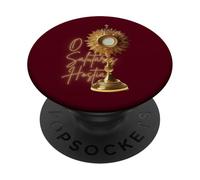 O Salutaris Hostia Blessed Sacrament in Ostensorium PopSockets Swappable PopGrip